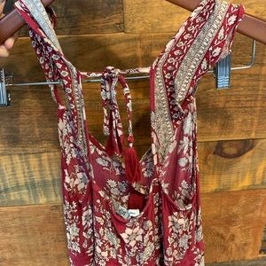Floral maxi dress